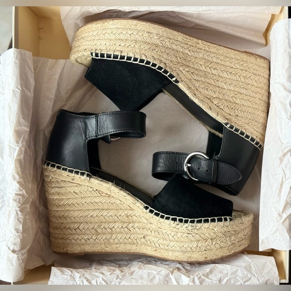 Marc Fisher womens Alida Espadrille Wedge Sandal - Picture 2 of 8